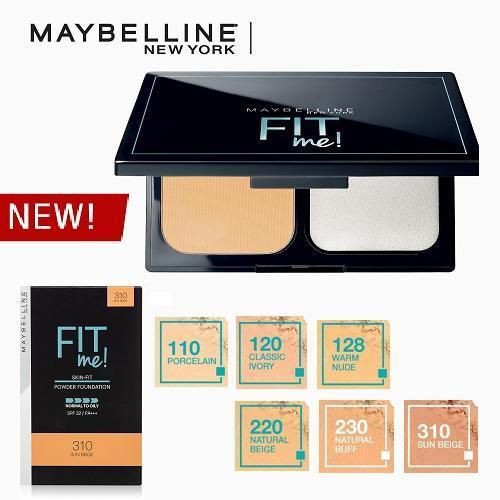 Maybelline Fit Me Powder Foundation TWC