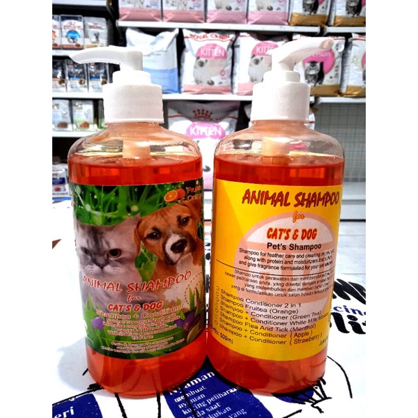 HPJ animal shampo cat &amp; dog fruite orange 500ml