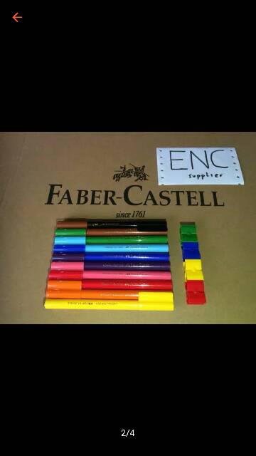 

faber castell 60w Connector pen 60 warna fabercastell spidol color per set - enc.sup