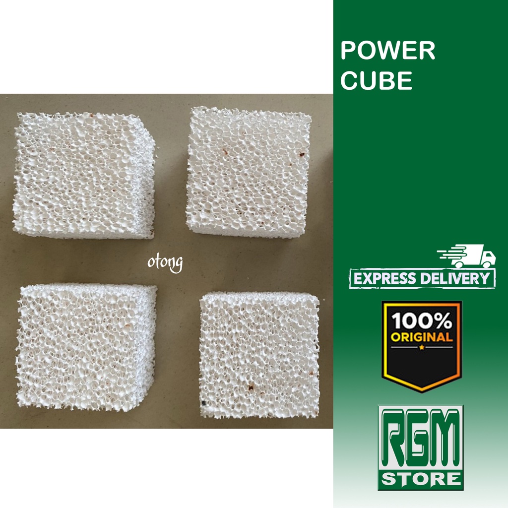 POWER CUBE MEDIA FILTER RUMAH BAKTERI BACTERIA HOUSE KOLAM AQUARIUM