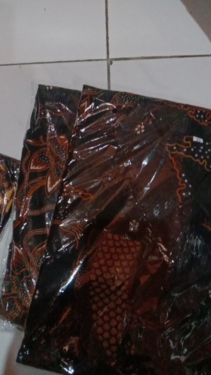 Batik Couple Keluarga Sania Ruffle Ori Ndoro Jowi Dnt