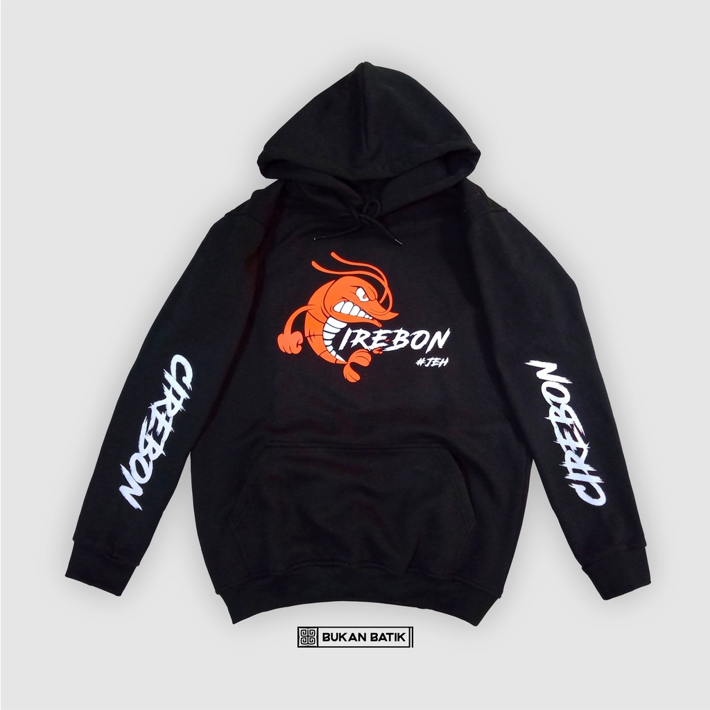 Hoodie Cirebon Jeh Kota Udang Gunung Jati Sweater Cirebon Kaos Cirebon Original - CIREBON UDANG, HIT