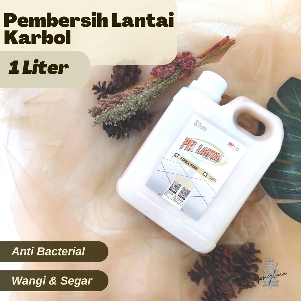 Cairan Pembersih Lantai Obat Pel Lantai Karbol Dan Sereh Wangi 1 Liter Pembersih Lantai Karbol dan Sereh Wangi