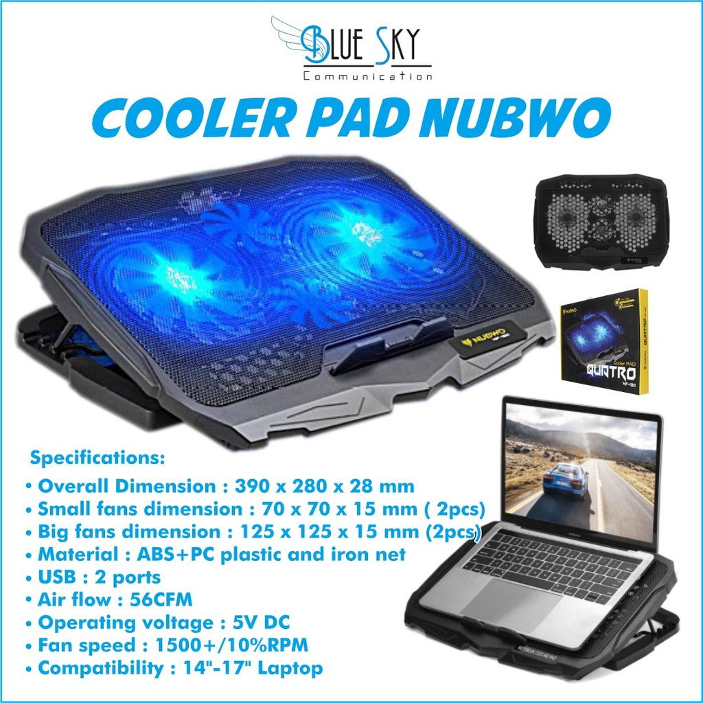 COOLER COOLING PAD NUBWO NF-130