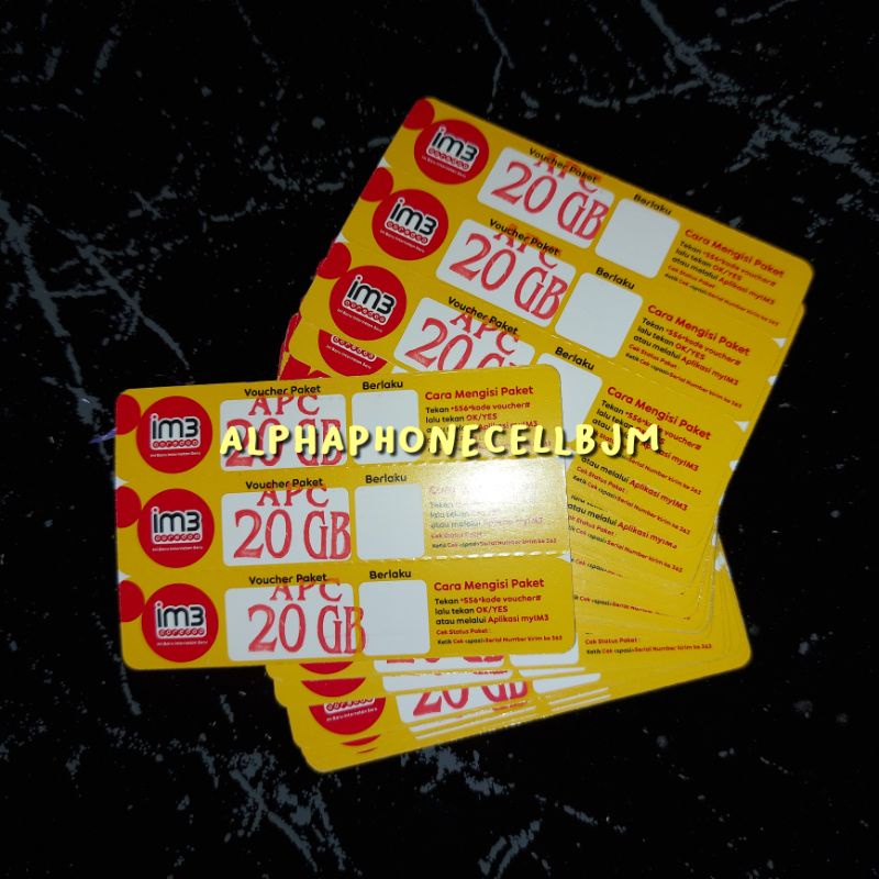 VOUCHER INDOSAT 20GB