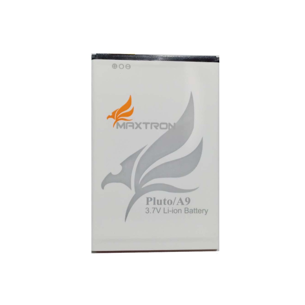 Baterai Handphone Maxtron Pluto A9 Panjang 8.8 Cm Lebar 6 Cm Double Power - Batre HP Maxtron Pluto