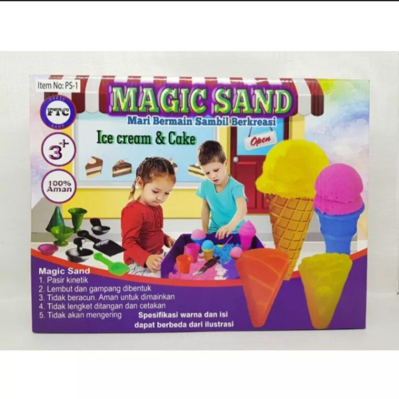 pasir ajaib/pasir mainan
