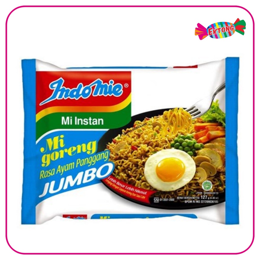 

INDOMIE GORENG JUMBO RASA AYAM PANGGANG 127 GR