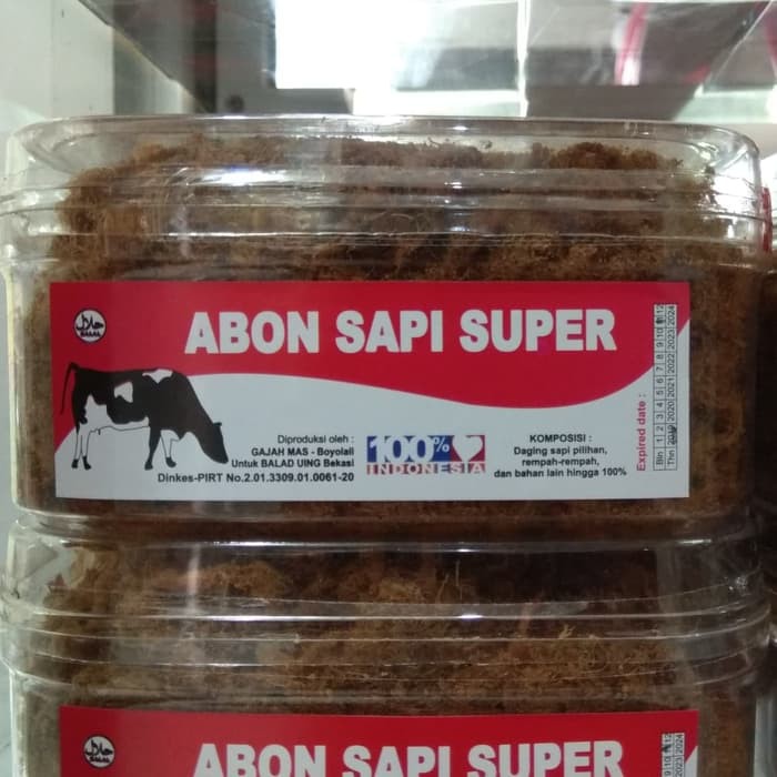 Abon Sapi Asli Daging Sapi 100% - Abon Sapi Super Original
