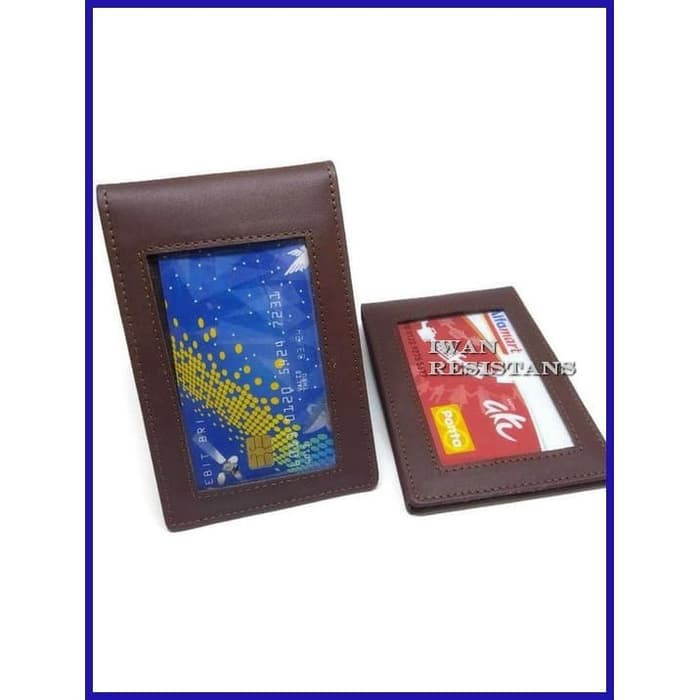 

iD card holder kulit asli,name tag kulit asli