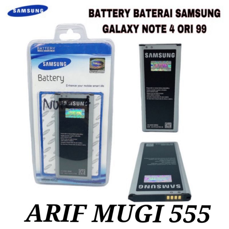 Beterai Battery Batrai Batu Batre Samsung galaxy note 4 N910 Original