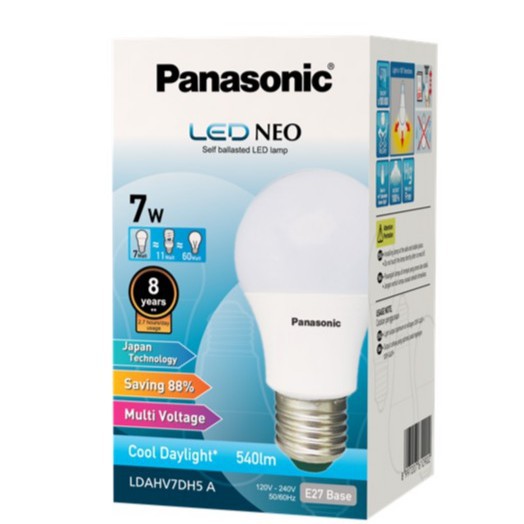 LED BULB PANASONIC 7W / 7WATT E27