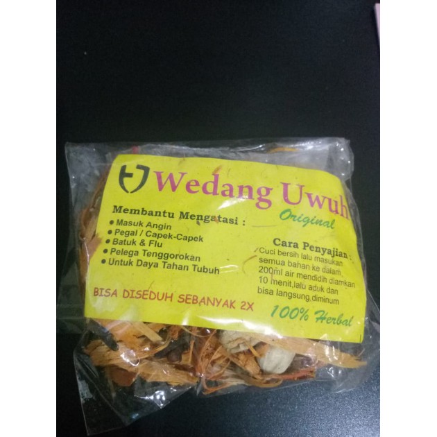 

WEDANG UWUH Rempah Lengkap Gula Batu ORIGINAL Minuman Menjaga Kesehatan BY NATURNIC