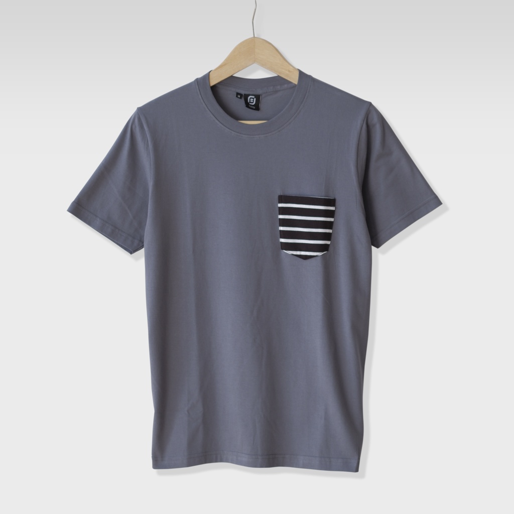 Bajubaja pocket tee cotton combed 24s unisex