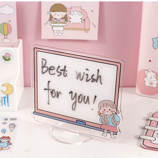 

[DZ] ST459 - Memo Note / Acrylic Board / Papan Tulis Catatan Akrilik