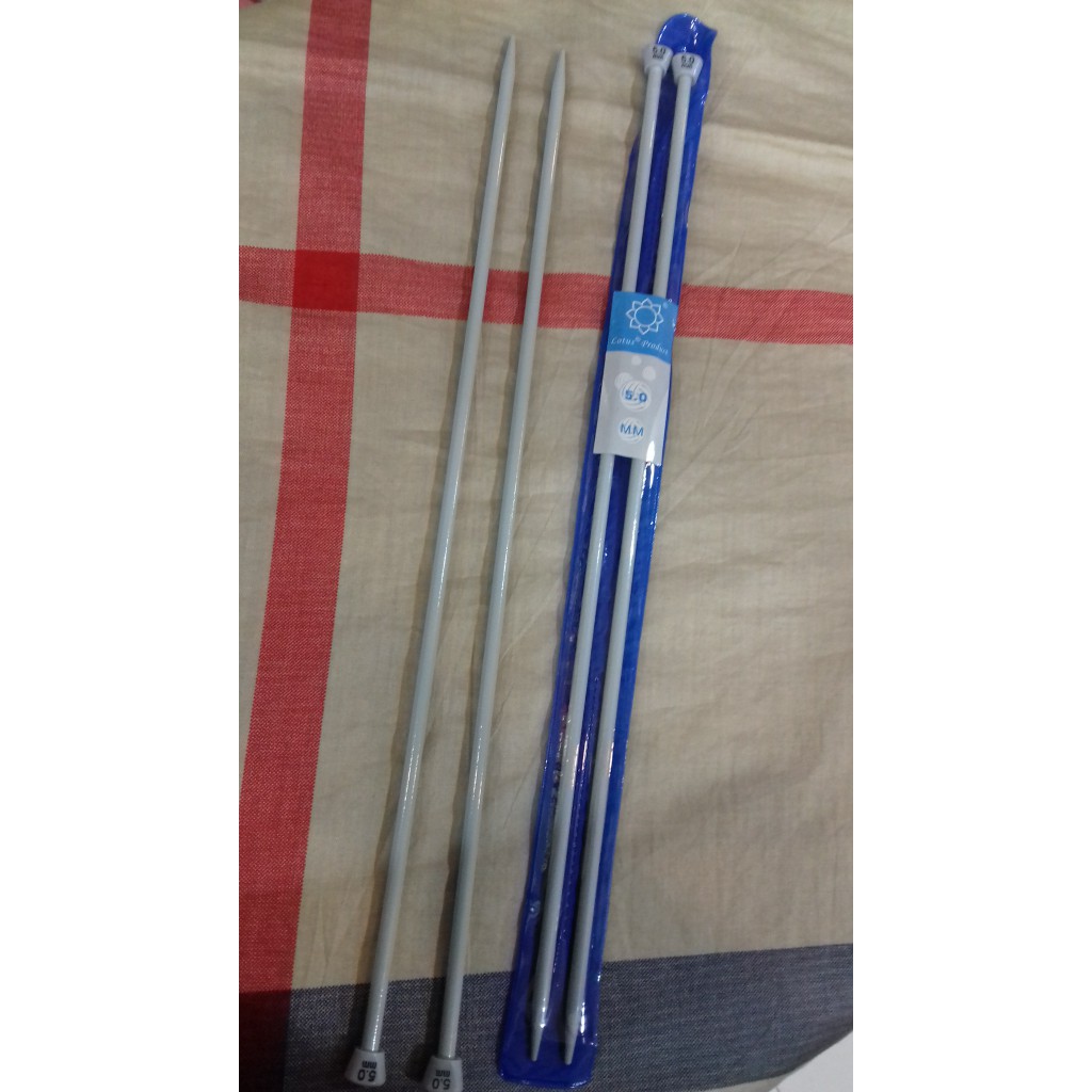 

Jarum Breyen Metal Jarum Knit Lotus 5.0 mm 35 cm