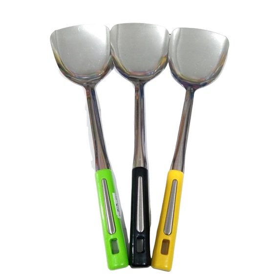 sutil gagang belis/ cutil stainless steel/ cutil besi/ sendok goreng besi/ cutil serbaguna/sodet spa