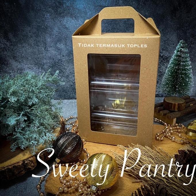 *$*$*$*$] 316238 B - packaging/ dus/ box toples kue kering persegi panjang 350gr