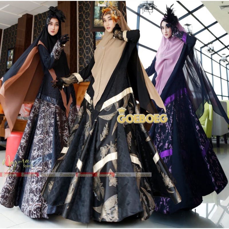NAJMA SYARI ORI BY GOEBOEG / GAMIS SYARI GOEBOEG /  GAMIS GOEBOEG / GOEBOEG SYARI / GOEBOEG TERBARU