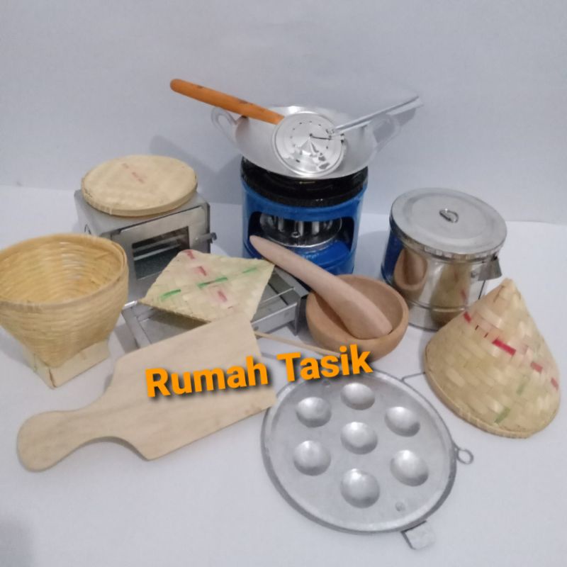 [Bisa COD] ✔ Set Mainan Masak Masakan Anak Paket Bakaran Talenan Promo Rumah Tasik