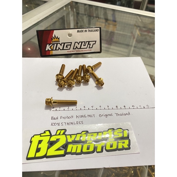 BAUT PROBOLT M6 X 30 BAUT DRAT10 panjang 3cm