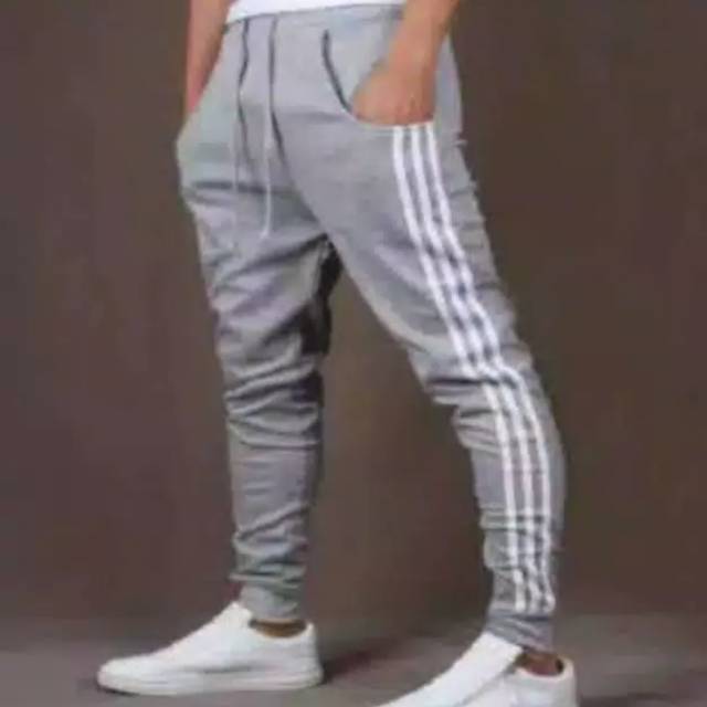 celana joger pria list army -jogger pants pria green army-joger -Resilent