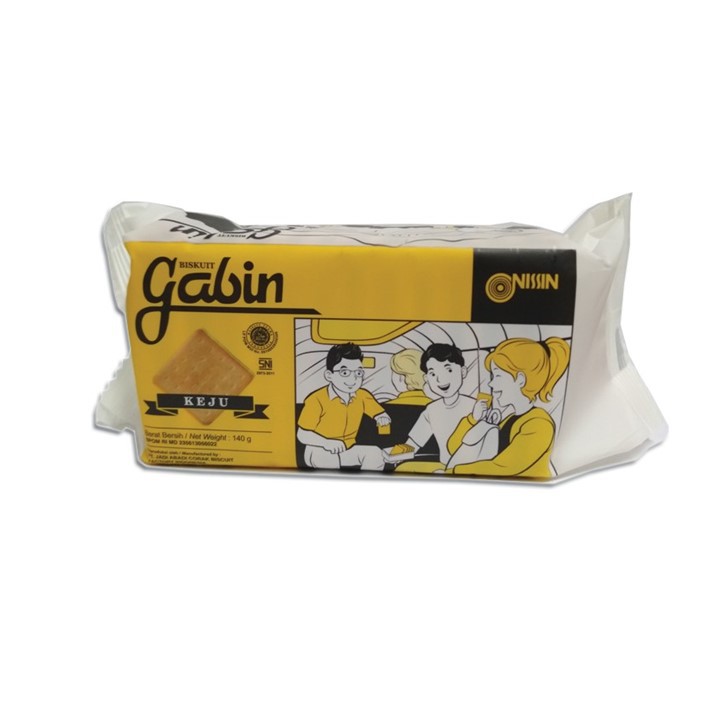 

Nissin Gabin Cheese 140 gr