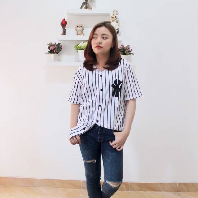 JERSEY BASEBALL NY  BAJU BASEBALL  KAOS HIPHOP