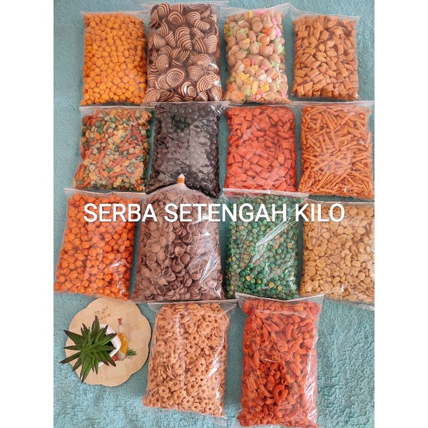 

Snack Makanan Ringan / Setengah kilo / 500gram