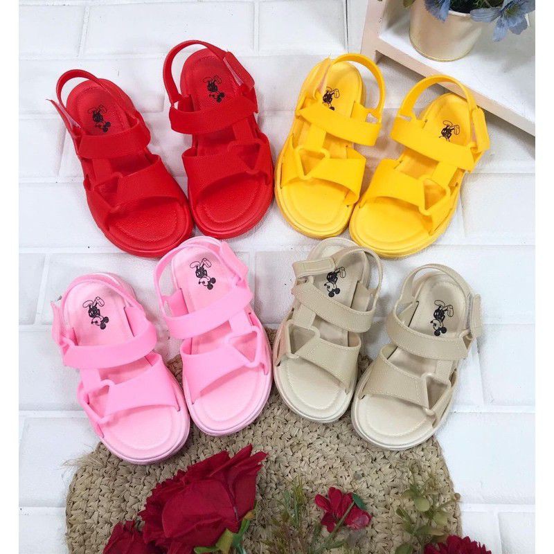 SANDAL SLOP KARET JELLY ANAK PEREMPUAN / SANDAL PEREMPUAN / HYS NEW