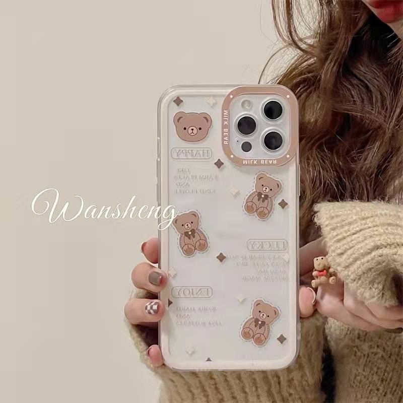 iPhone Case iPhone 13 13pro 13prm Silicone Soft Case Transparent Cute Cartoon Mockup for iphone 11 iphone 12 pro max iphone 7 plus iphone 8 plus phone xr xs max X Xr 11 Max 8plus iphone Pro mini7SE