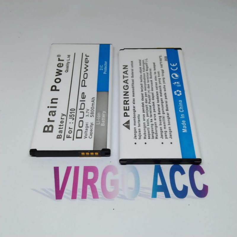 Baterai Batre Battery Samsung Galaxy J5 2016 J510 Double Power Battery Hp