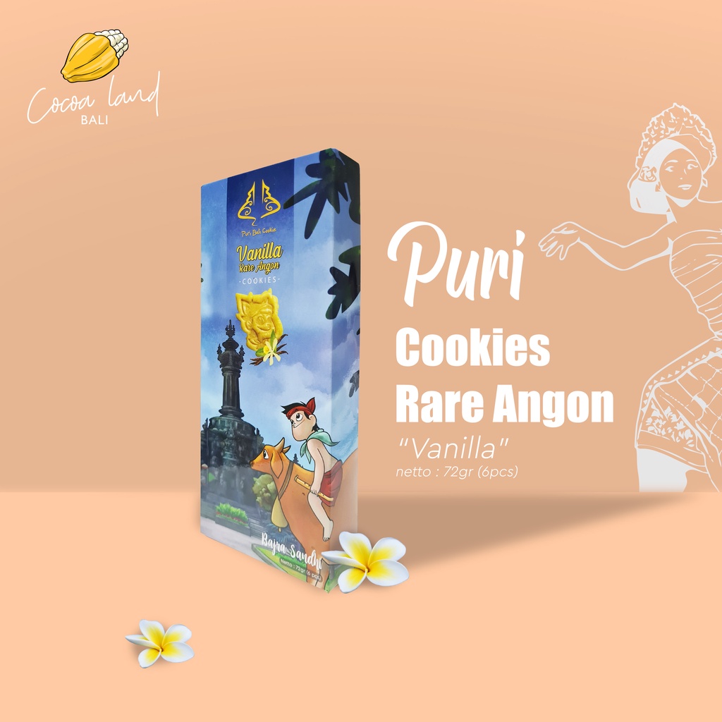 

PURI BALI COOKIE - Cookies Rare Angon Vanilla