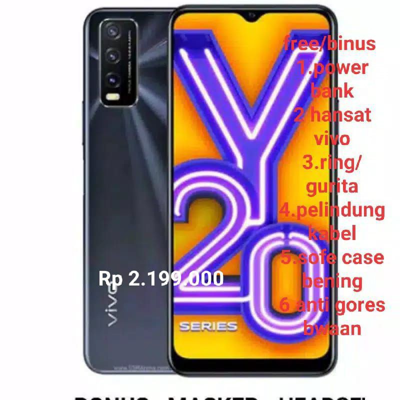 Vivo y20 ram3/64 segel