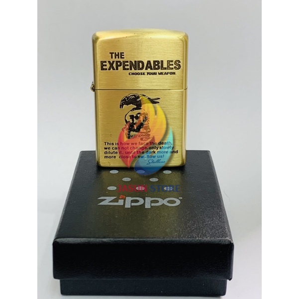 Korek Zippo Motif THE EXPENDABLES Zippo Motif Grafir Zippo Premium Zippo antik