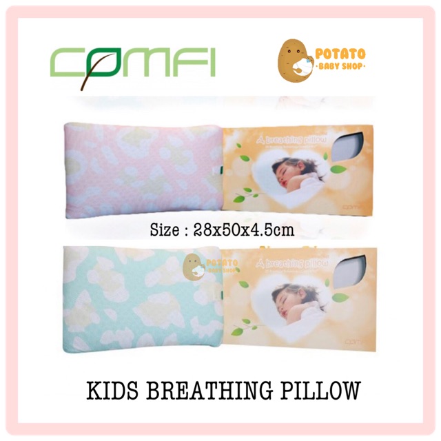 Comfi Kids Breathing Pillow (Include 1 insert) - bantal