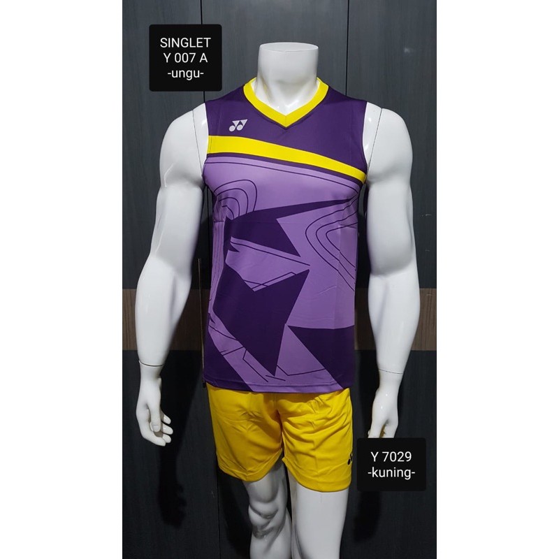 kaos badminton yonex terbaru 2021