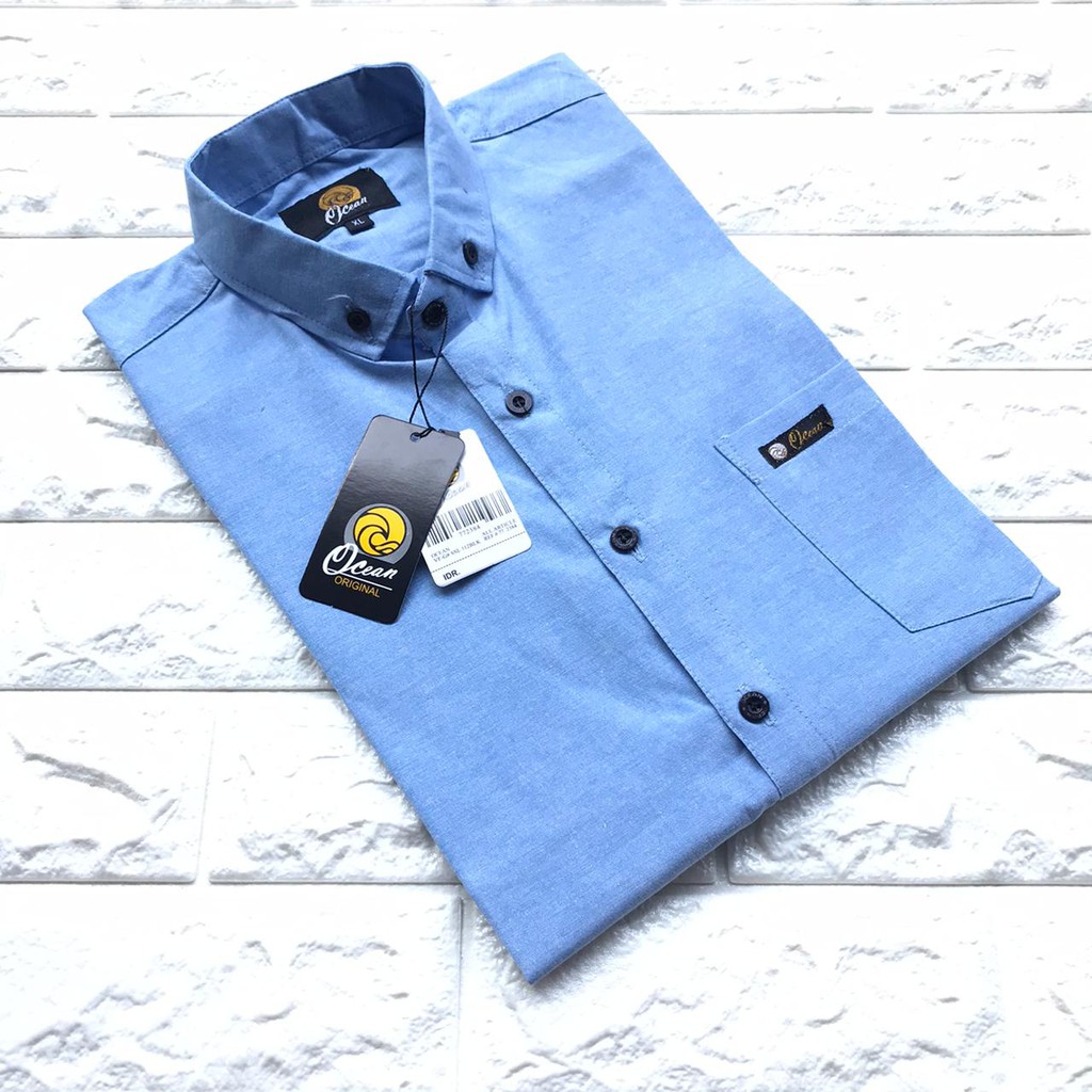 Kemeja Polos Jumbo XXL dan XXXL