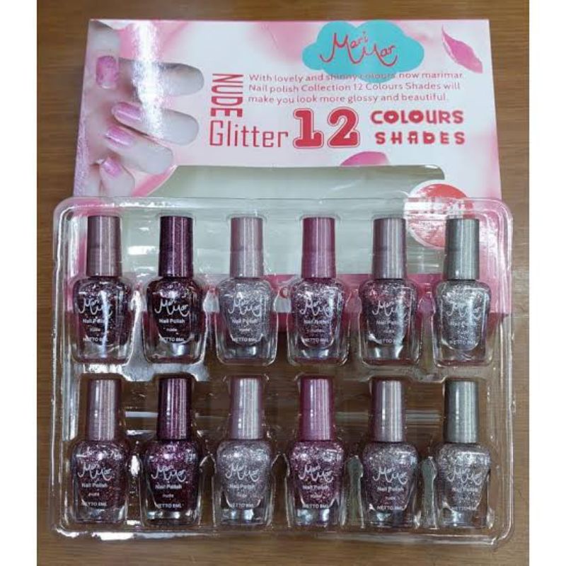 Cat Kuku Glitter Marimar || Pitek Marimar || Kutek marimar