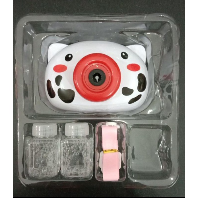 FU 1144 - MAINAN ANAK BUBBLE CAMERA VIRALL MURAH ! FU1144 Air Sabun Gelembung kamera Bubble