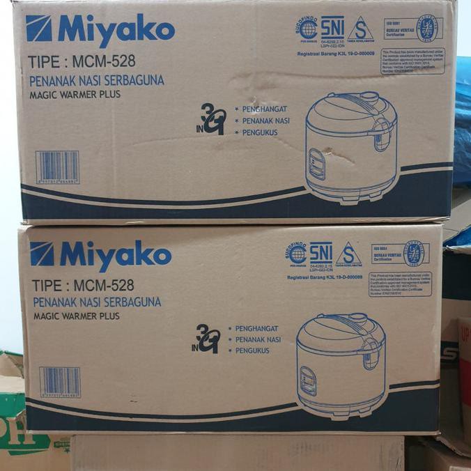 Rice Cooker Miyako Mcm-528 Mcm 528 Mcm528 Magic Com - 1,8 Liter - Mix Fruit Tokomerahputih17