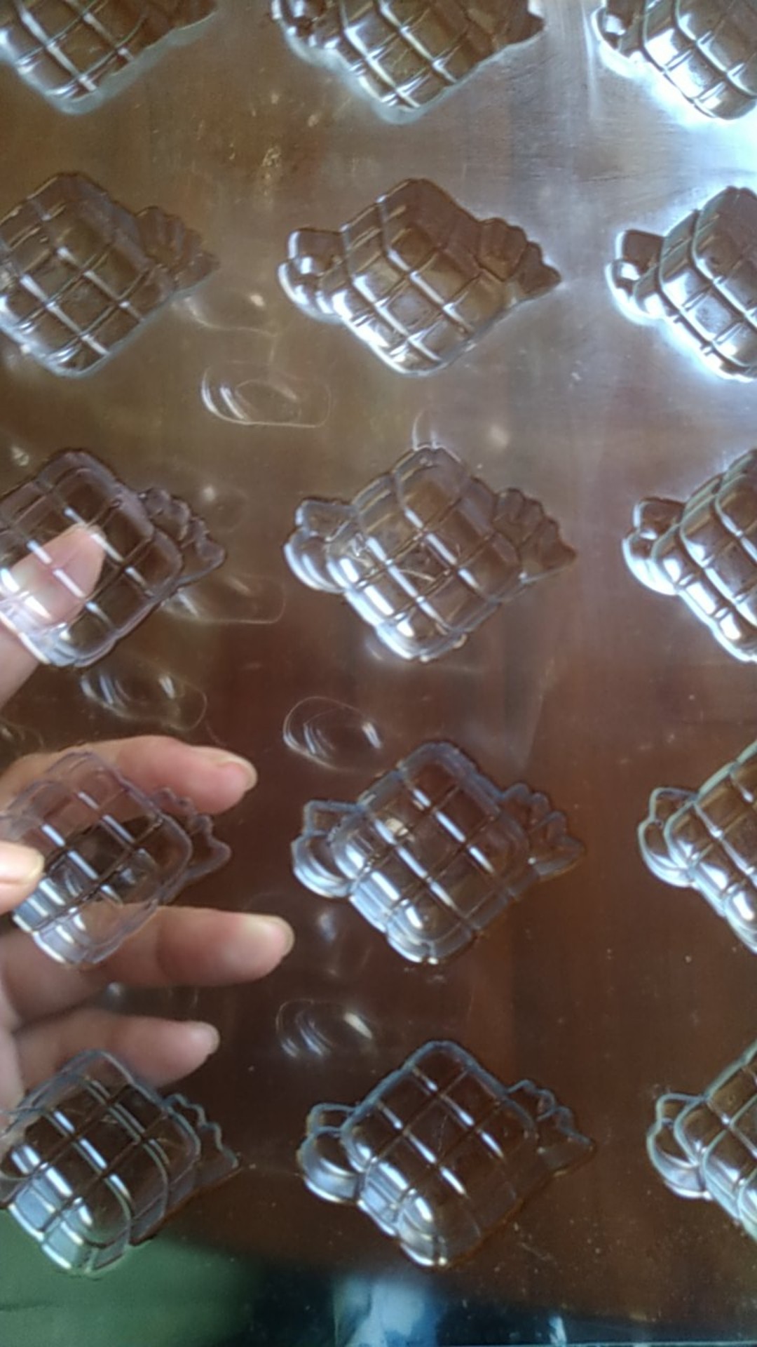 Cetakan Coklat Puding Mika  Tema Lebaran Ketupat Masjid Anak Sholeh Kubah Beduq