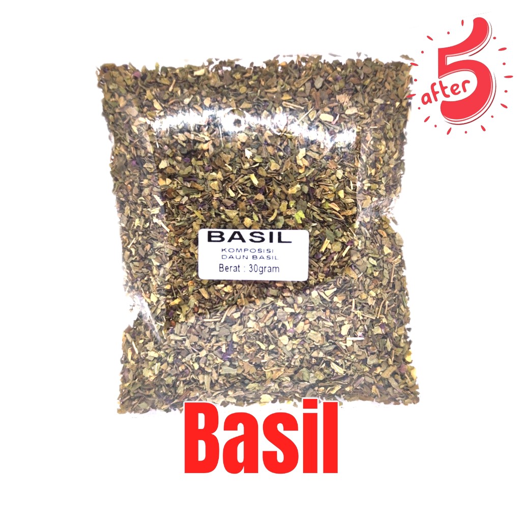 

Basil Kering / Basil / Daun Basil Kering / Basil Leaves 30g