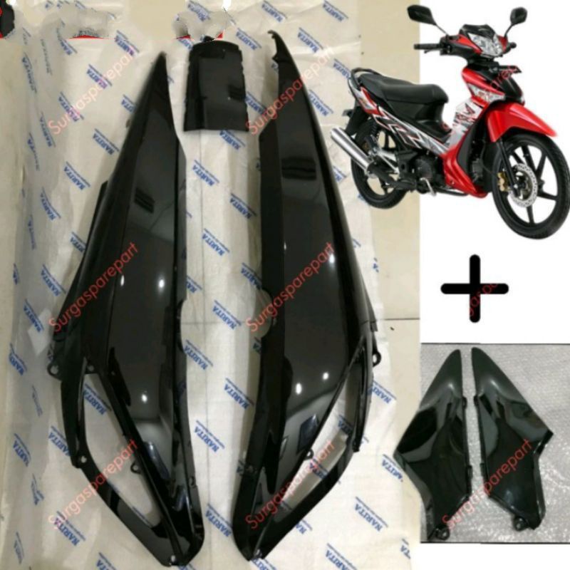 COVER BODY BELAKANG  KIRI KANAN HONDA SUPRA X 125 LAMA NEW BATMAN 2006-2010