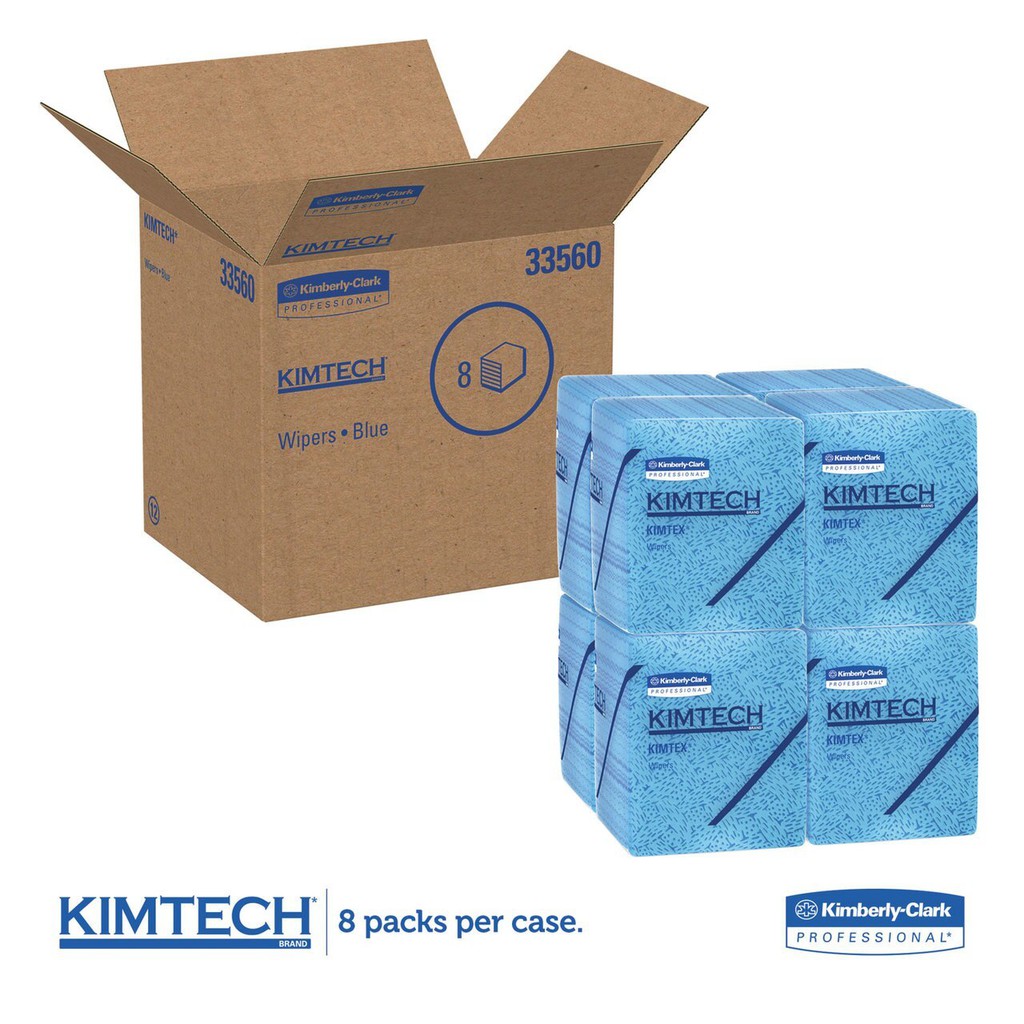 Kimberly Clark 33560 Kimtech Prep Kimtex Shop Towels Wipers harga per pack