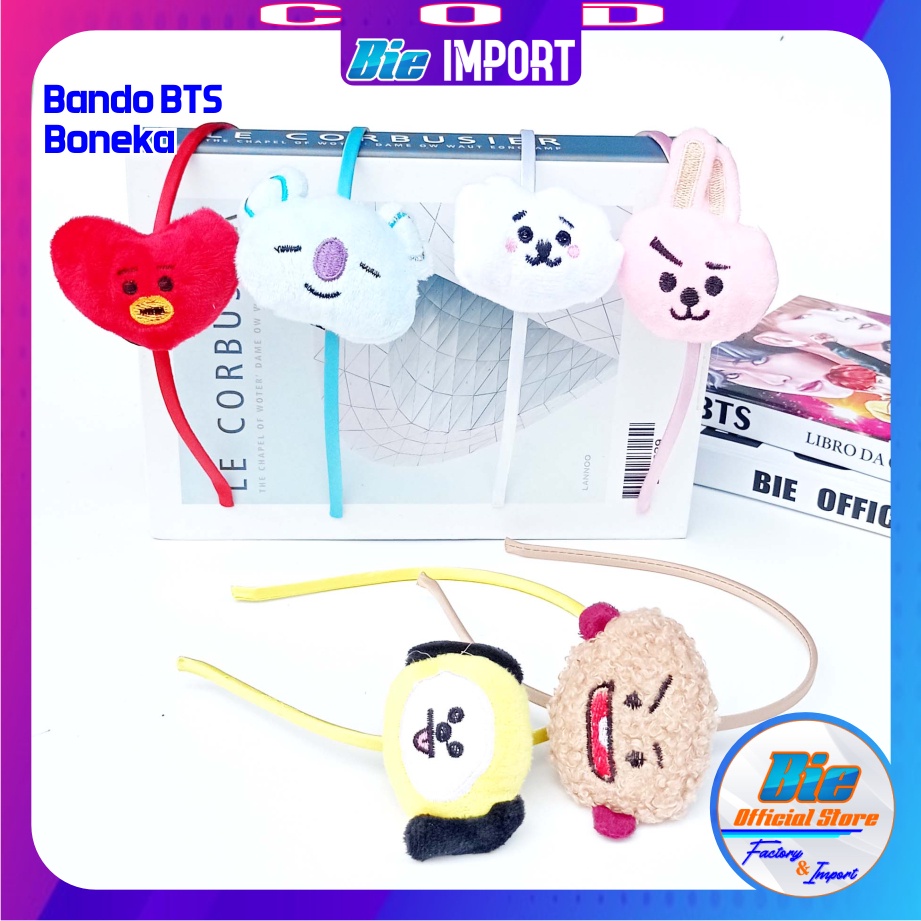 Bando BTS Korea Boneka Premium Impor Best Seller