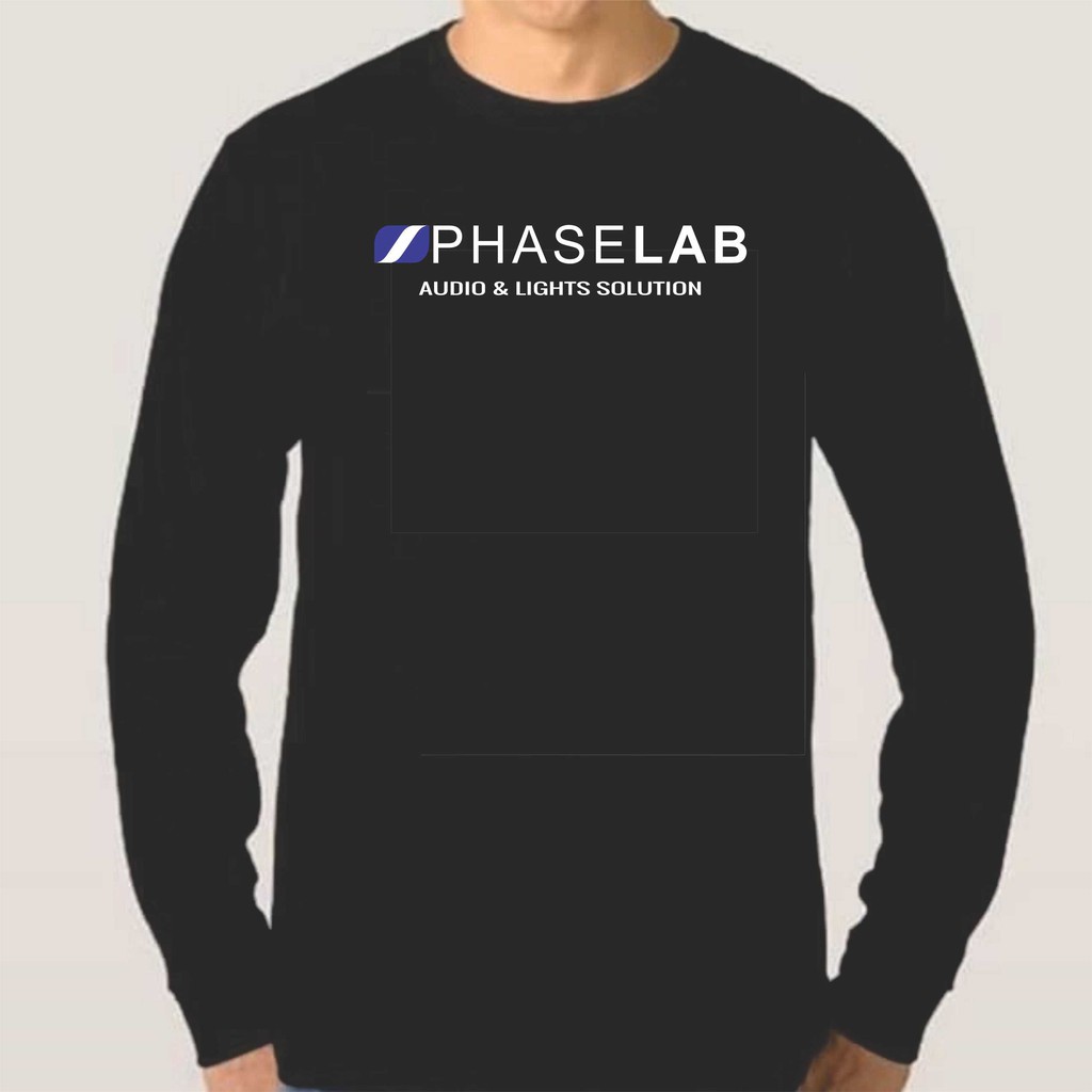 Kaos Audio Sound System Phaselab Lengan Panjang Jumbo