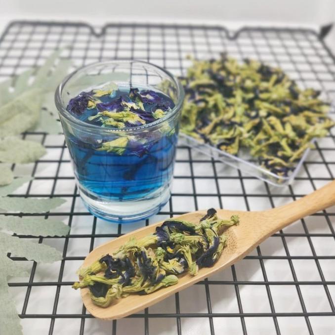 

[[BISA COD]] Bunga Telang Kering / Dried Telang Flower (100 gram) by Granology PROMO SPECIAL Kode