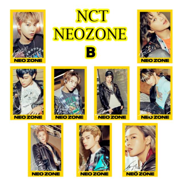 NCT 127 Neozone Discovery Polaroid Kpop