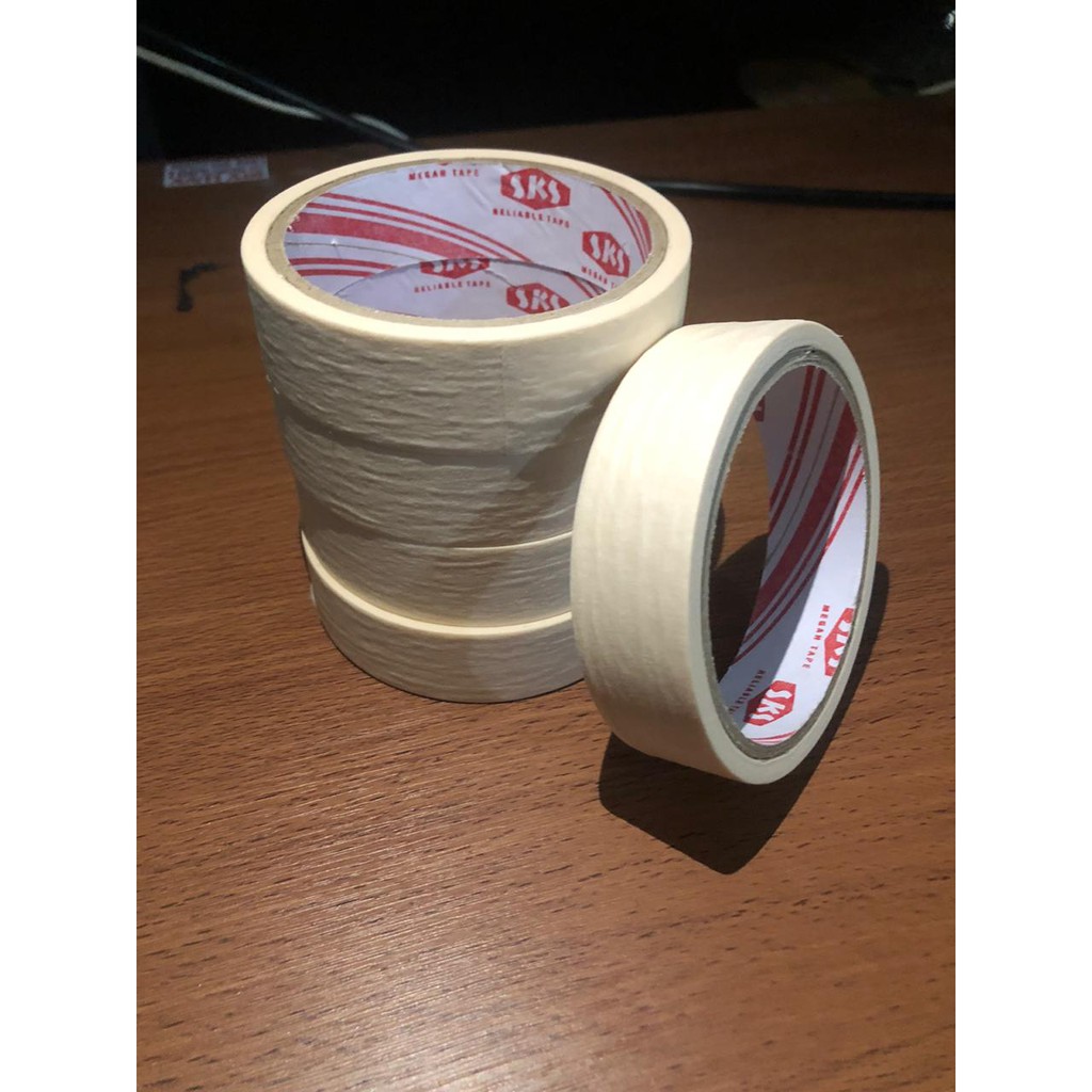 

lakban kertas SKS lebar 1 inch 2,5 cm
